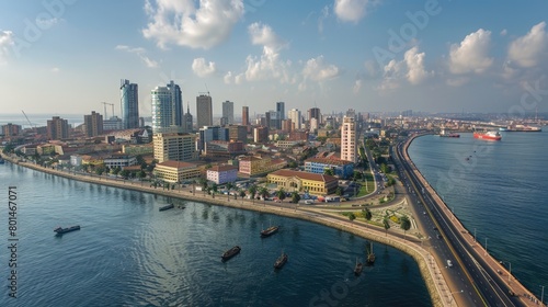 Luanda Contrasting Beauty Skyline