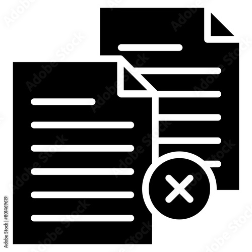 Invalidation  Icon Element For Design