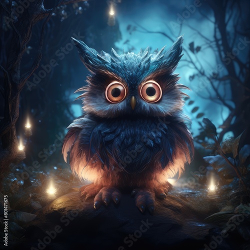 owl in the night © faiz