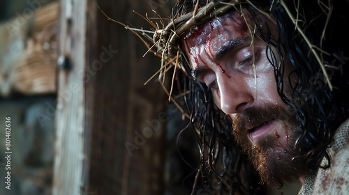 jesus close up photos and illustrations depict real sacrifice for human life