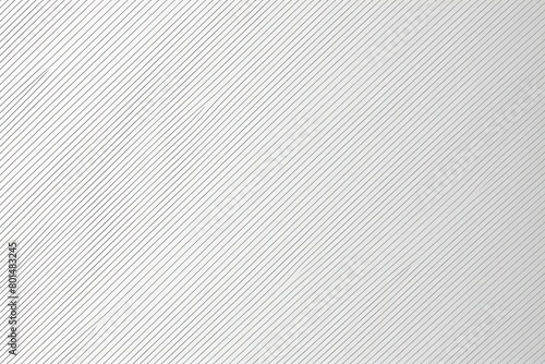 Gray vector seamless pattern natural abstract background with thin elements. Monochrome tiny texture diagonal inclined lines simple geometric  photo
