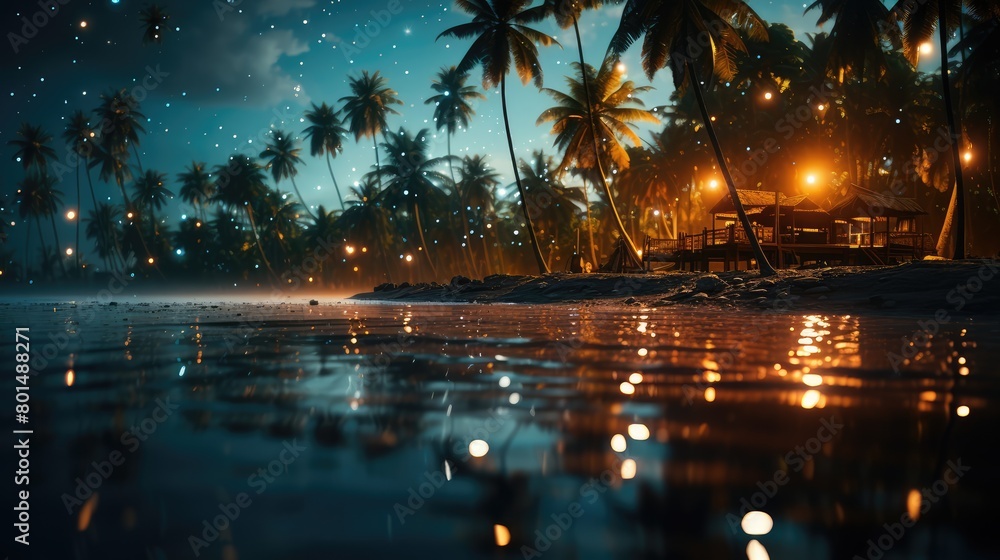 Obraz premium night in the city