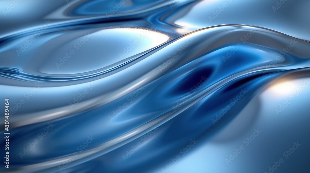 Blue background with wavy design in bottom half Blue background with wavy design in bottom half