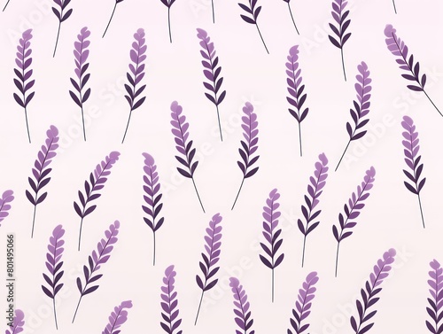 Lavender vector seamless pattern natural abstract background with thin elements. Monochrome tiny texture diagonal inclined lines simple geometric 