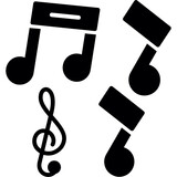 Musical Symbol Set icon