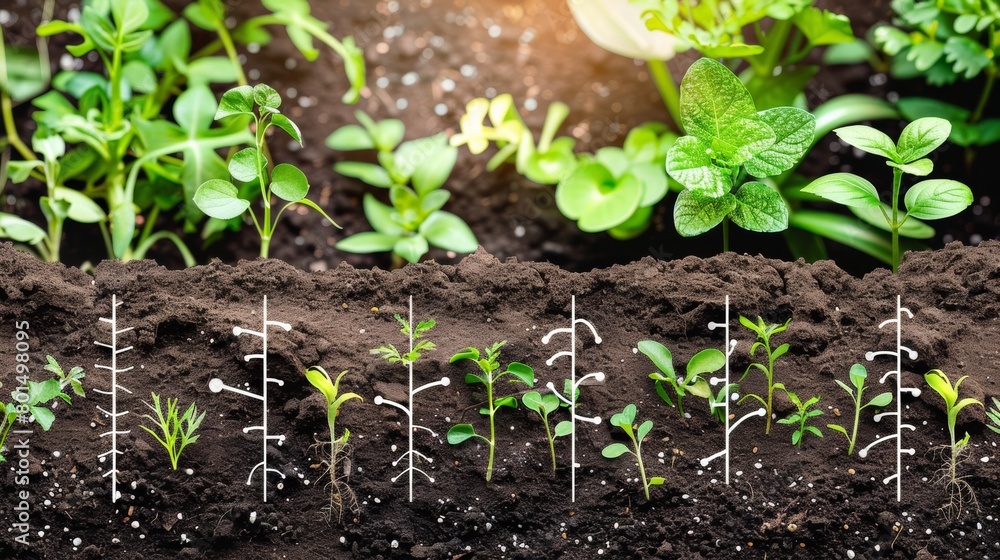 Soil analyzed for nutrients required for growing plants Soil analyzed for nutrients required for growing plants