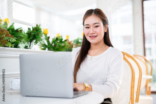 asian freelance people business female talking making using casual working with laptop computer for browsing internet, chatting and blogging and smartphone,notebook in coffee shop. Free Download asian freelance people business female talking making using casual working with laptop computer for browsing internet, chatting and blogging and smartphone,notebook in coffee shop. - GFXLoad
