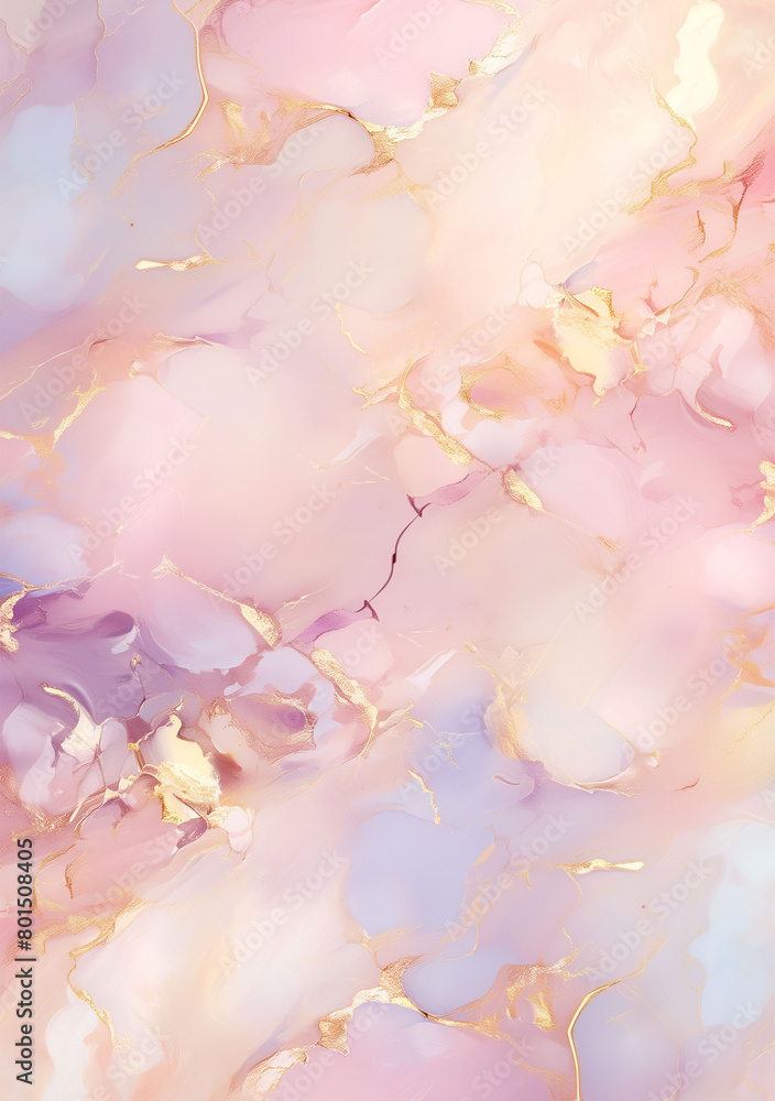 Fototapeta premium Abstract background featuring vintage variegated marble in pastel tones