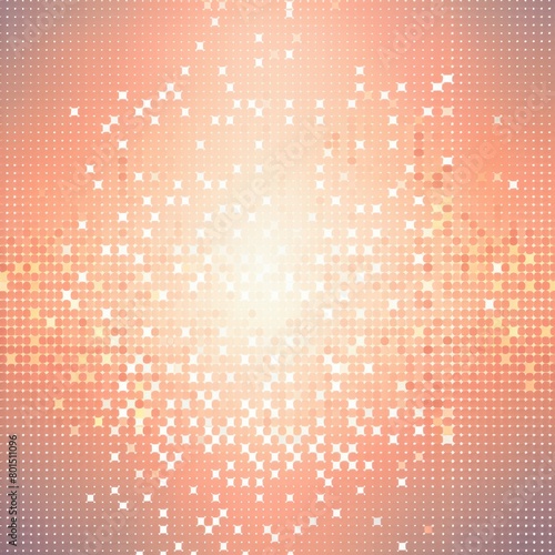 Peach LED screen texture dots background display light TV pixel pattern monitor screen blank empty pattern with copy space for product design or text 