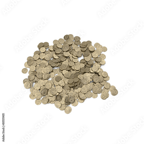 Old Coins Gold Heap