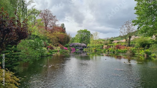 Etang au nénuphar de la maison de Monet à Giverny