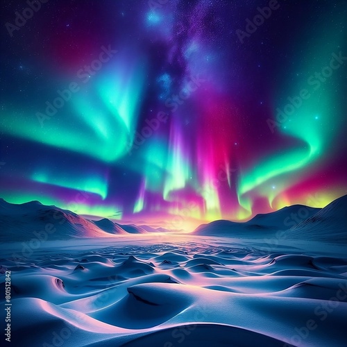 Aurora boreal. photo