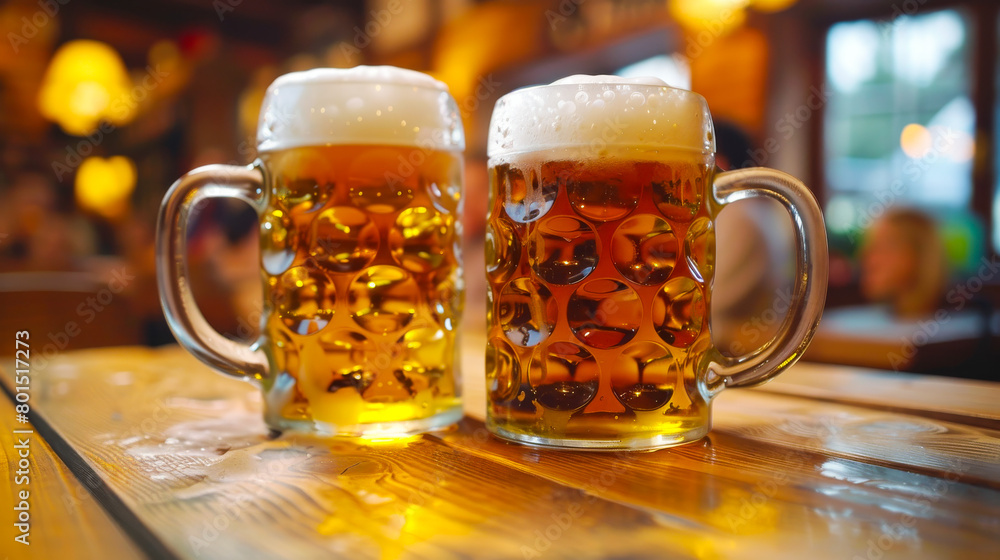 Happy Young Adults Cheering with Beer Mugs at Party
Happy Young Adults Cheering with Beer Mugs at Party