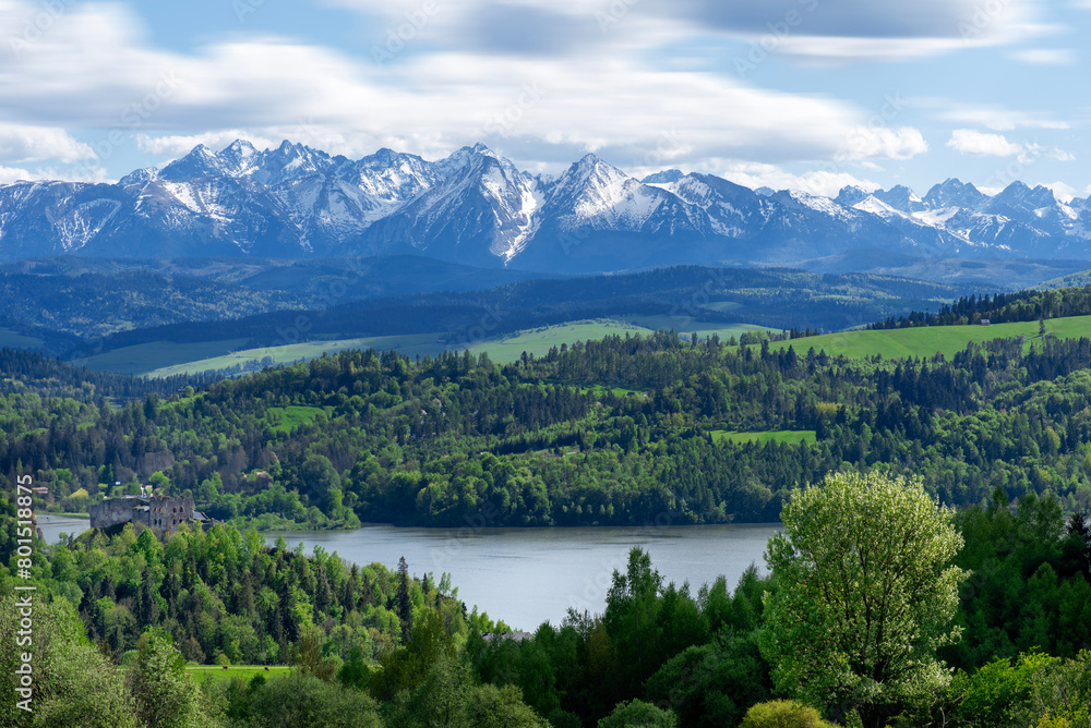 lake in the mountains