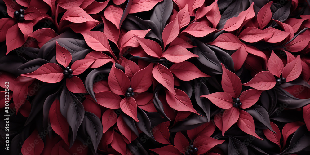 pink black leaves background pink black leaves background