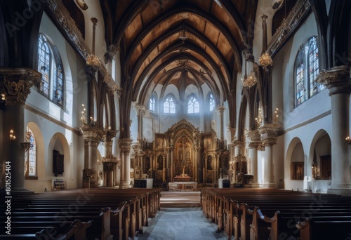 church interior beautiful The