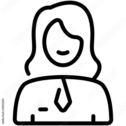 admin line icon