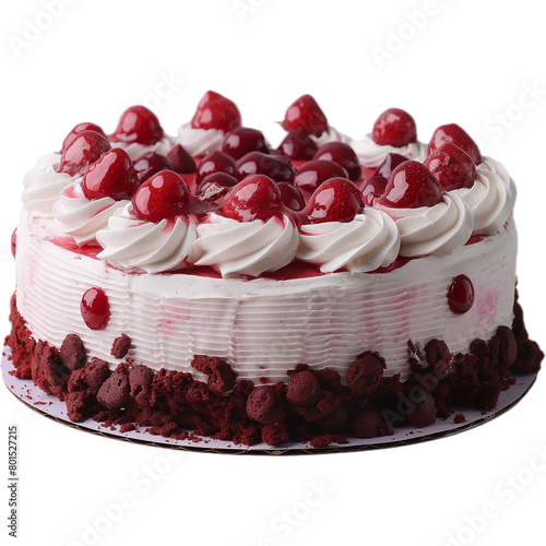 Cake, various cakes, no background.