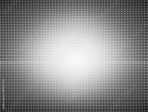 Silver LED screen texture dots background display light TV pixel pattern monitor screen blank empty pattern with copy space for product design or text 