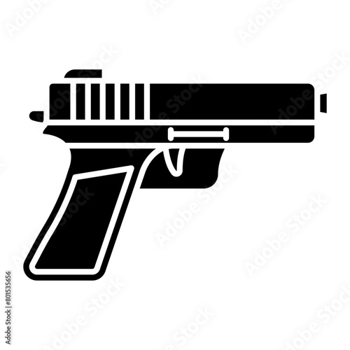 Pistol Icon Design