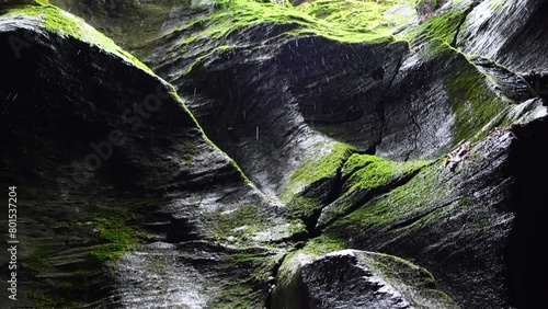  Among the ancient canyons of the Orridi di Uriezzo. photo