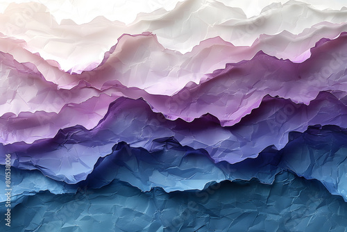 Wallpaper Mural Serenity Unfolds - Abstract Digital Background Torontodigital.ca