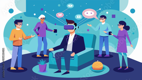 A treatment center that combines traditional psychotherapy with immersive VR experiences allowing patients to safely face traumatic memories and work.