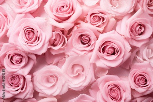Soft pink rose bouquet