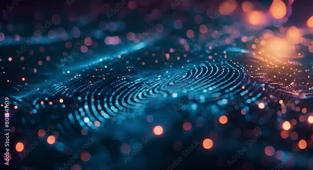State-of-the-Art Biometric Fingerprint Scanner for Advanced Surveillance Security and Digital Programs. Concept Biometric Technology, Fingerprint Scanner, Surveillance Security, Advanced Features State-of-the-Art Biometric Fingerprint Scanner for Advanced Surveillance Security and Digital Programs. Concept Biometric Technology, Fingerprint Scanner, Surveillance Security, Advanced Features