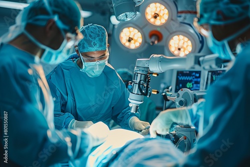 surgeons in operating room