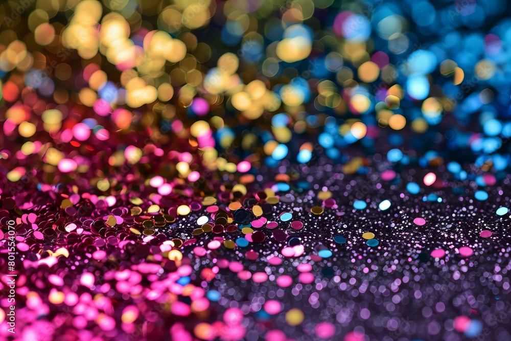 Colorful Sparkles Shine Brightly in Artistic Display Colorful Sparkles Shine Brightly in Artistic Display