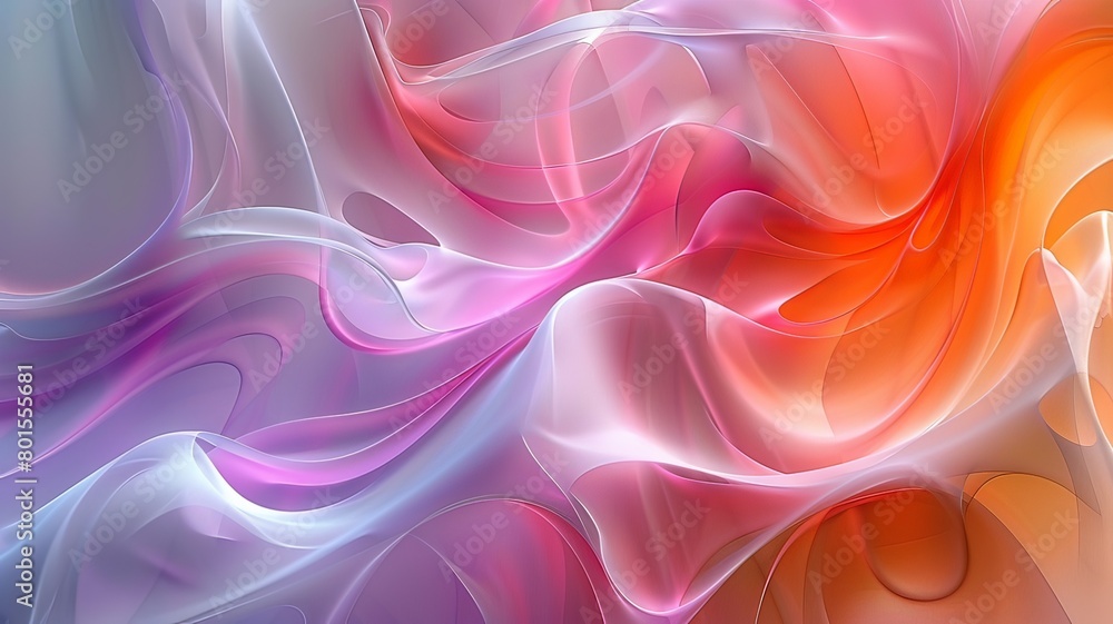 Abstract background of very colorful fabric moved by the wind Abstract background of very colorful fabric moved by the wind