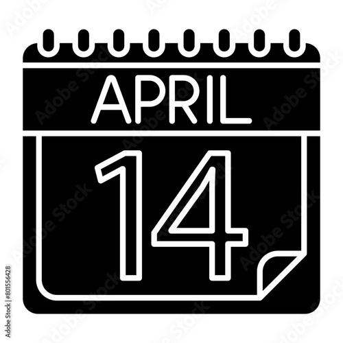 April Icon Design For Personal And Commercial Use