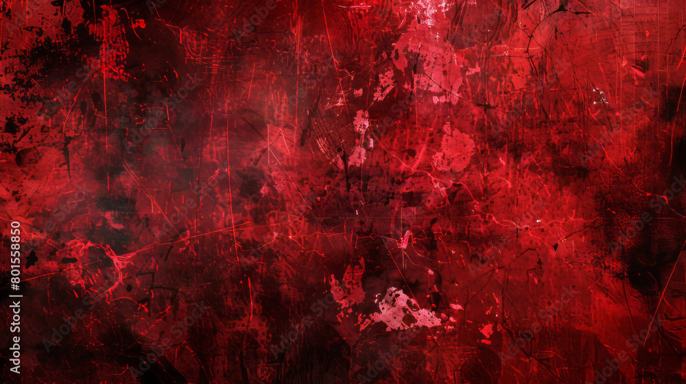 Abstract red grunge background texture