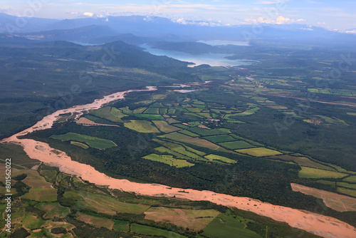 Salta Province Landscape And Rosario River