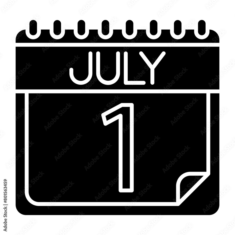 July Icon Design For Personal And Commercial Use July Icon Design For Personal And Commercial Use