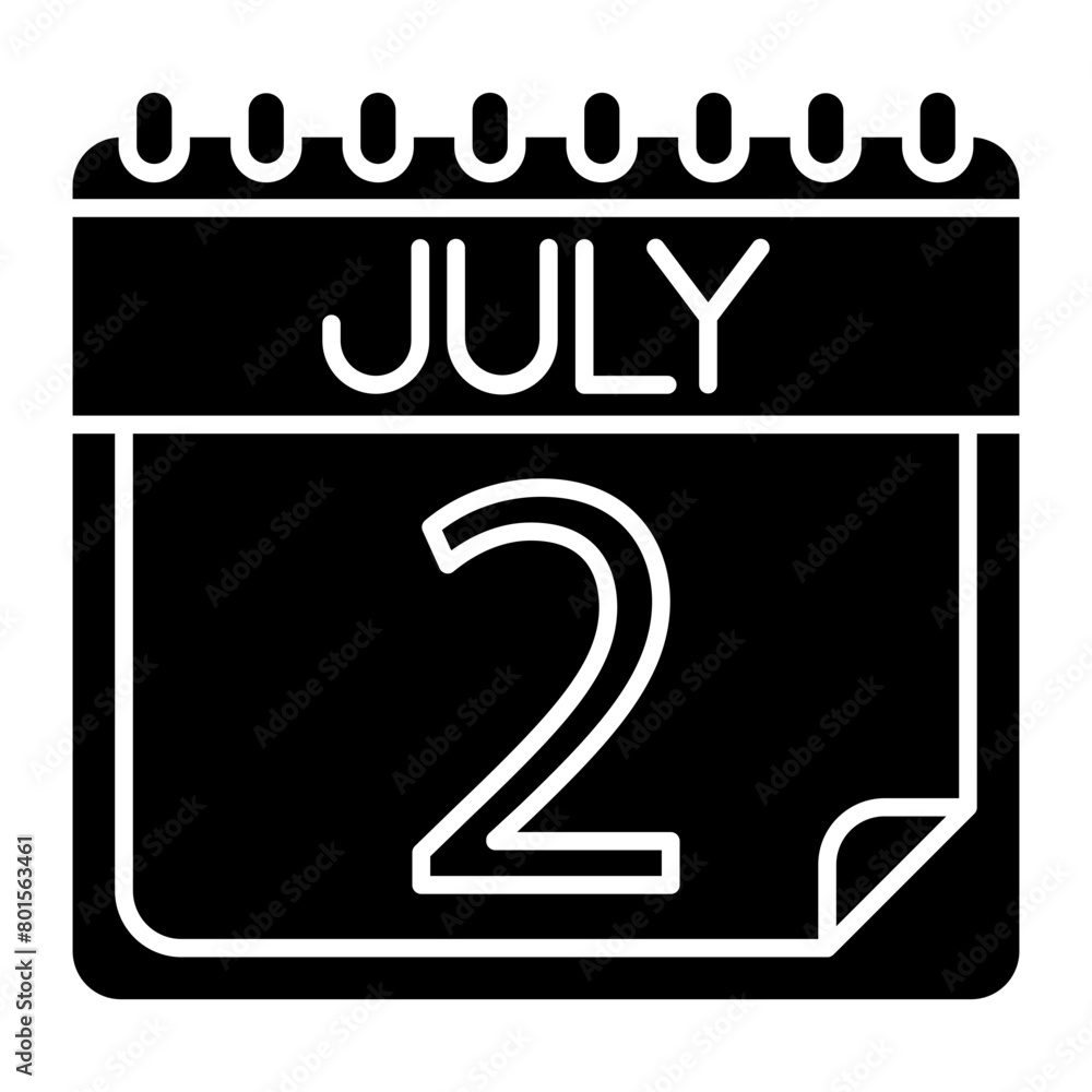 July Icon Design For Personal And Commercial Use July Icon Design For Personal And Commercial Use