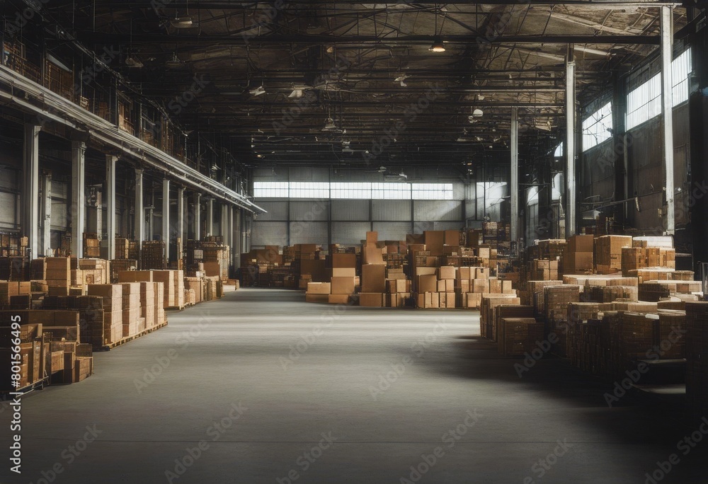 indoor view warehouse