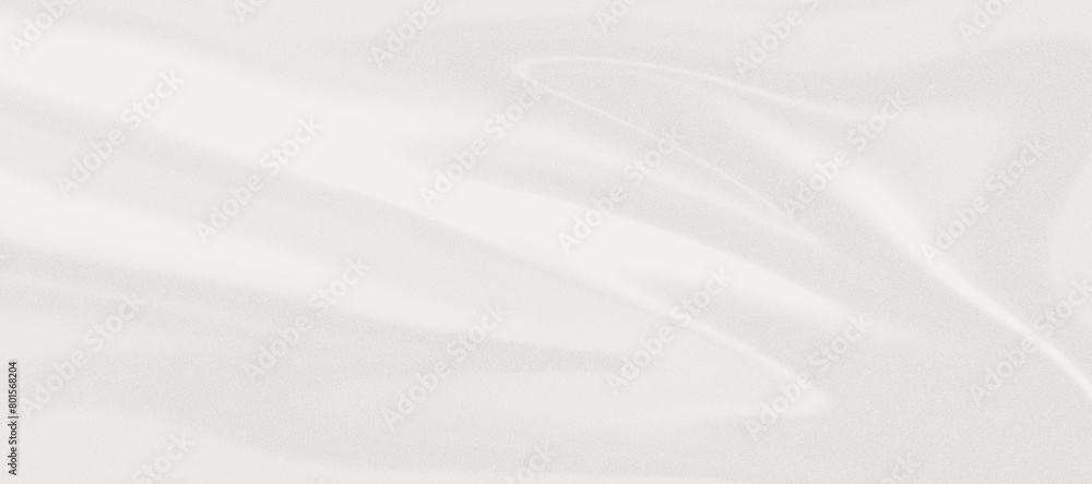 Naklejka premium Grainy texture silk fabric gradient background vibrant abstract glowing light gray grey color wave backdrop, noise texture banner poster header surface design realistic