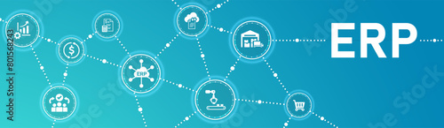 Extended Producer Responsibility (ERP). Enterprise resource planning business and modern technology concept