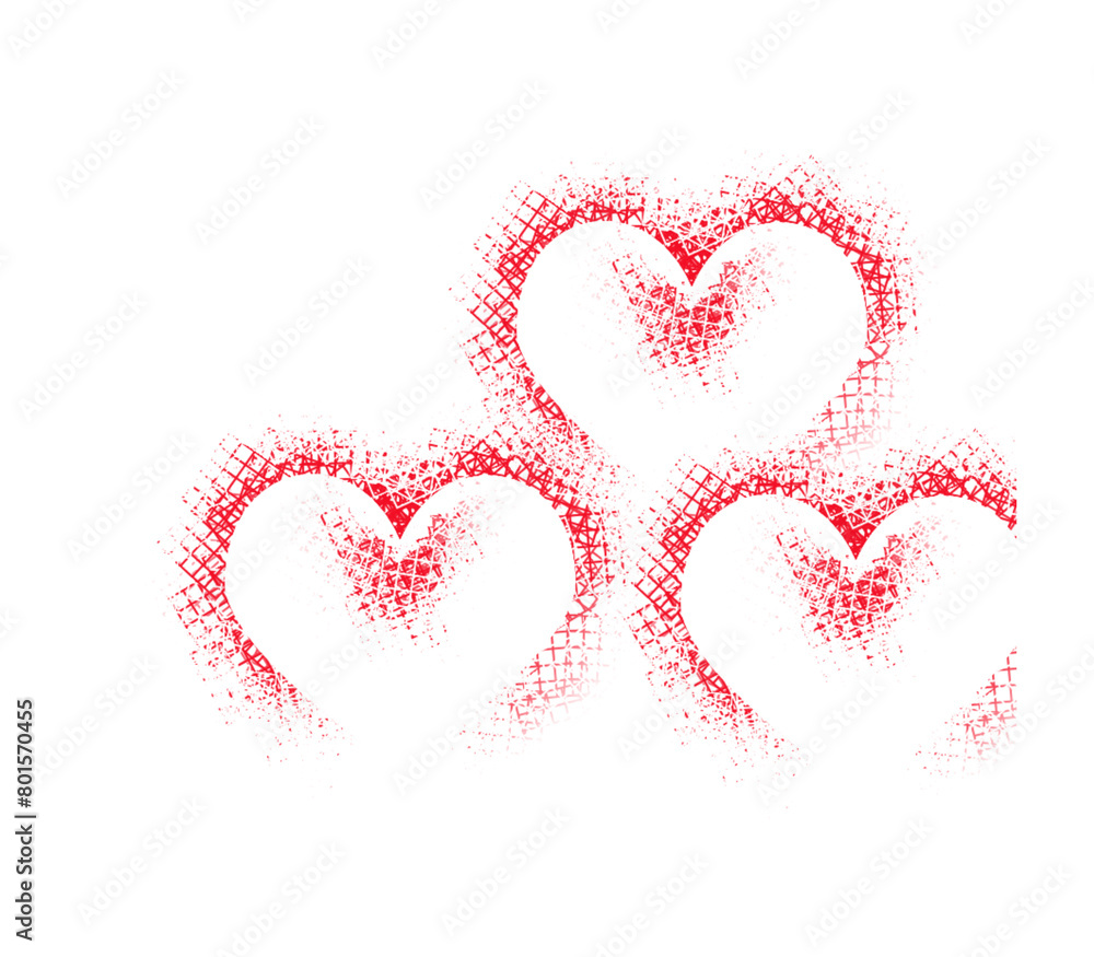 Light circle background pattern illustration, Light glitter graphic, Heart doodles set, Hand drawn hearts collection, Abstract love symbol, Message of love using hand gesture, 