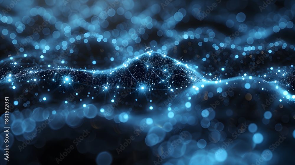 Elegant Digital Network Canvas: A Futuristic Design Concept Elegant Digital Network Canvas: A Futuristic Design Concept