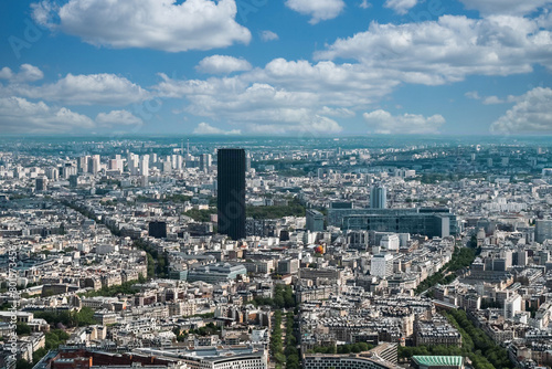 Paris, France. April 22, 2022: Les Invalides is an architectural complex and panoramic landscape of the city.