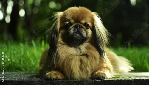 pekingese comes from china and is undoubtedly one of the oldest dog breeds ever he was bred only in the royal families and was of great value to them photo