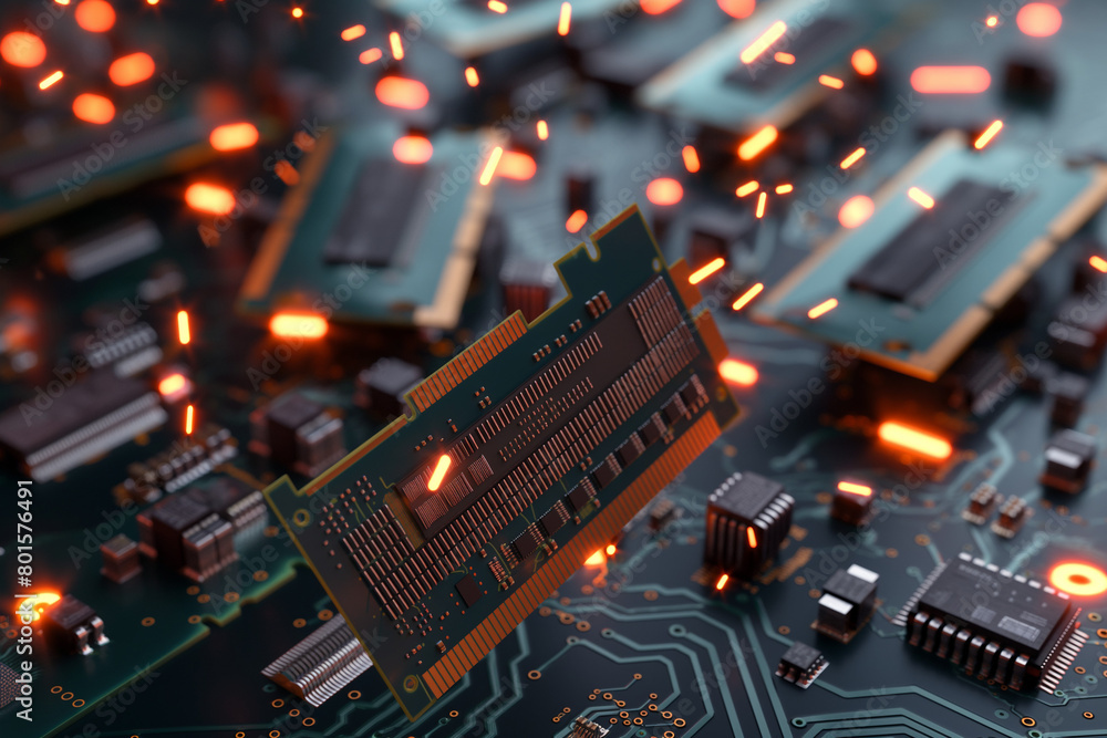 electronic circuit board, Immerse yourself in the digital realm with ...