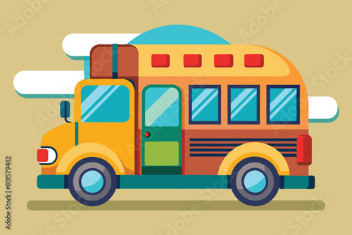 back to school concept vector