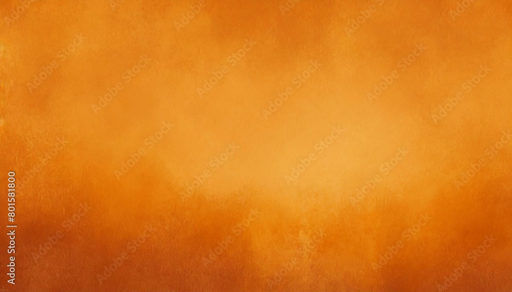 orange retro autumn background texture or paper illustration with soft lightand dark border