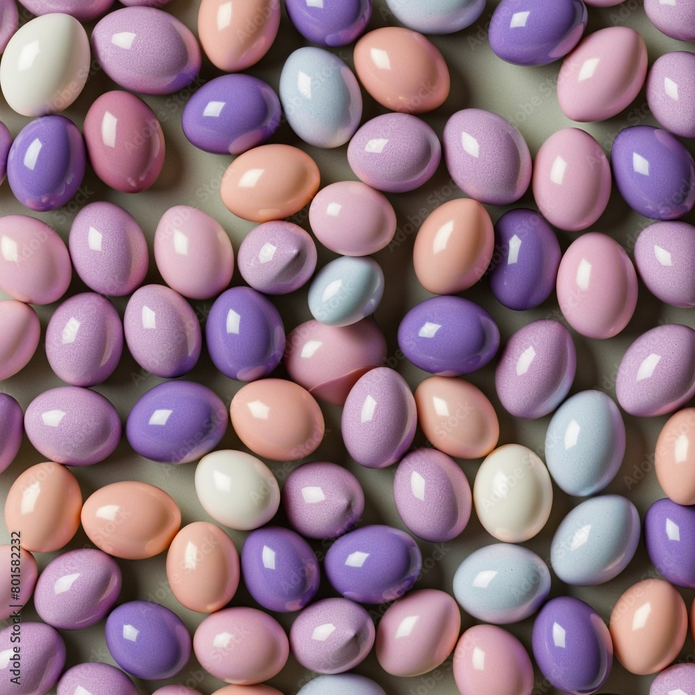 Geometric Lilac Egg Decorations for a Festive Spring Celebration Geometric Lilac Egg Decorations for a Festive Spring Celebration
