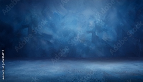 studio portrait backdrops traditional painted canvas or muslin fabric cloth studio backdrop or background suitable for use with portraits products and concepts dramatic blue modulations © Mac