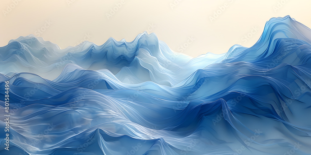 Obraz premium Ethereal Digital Haven